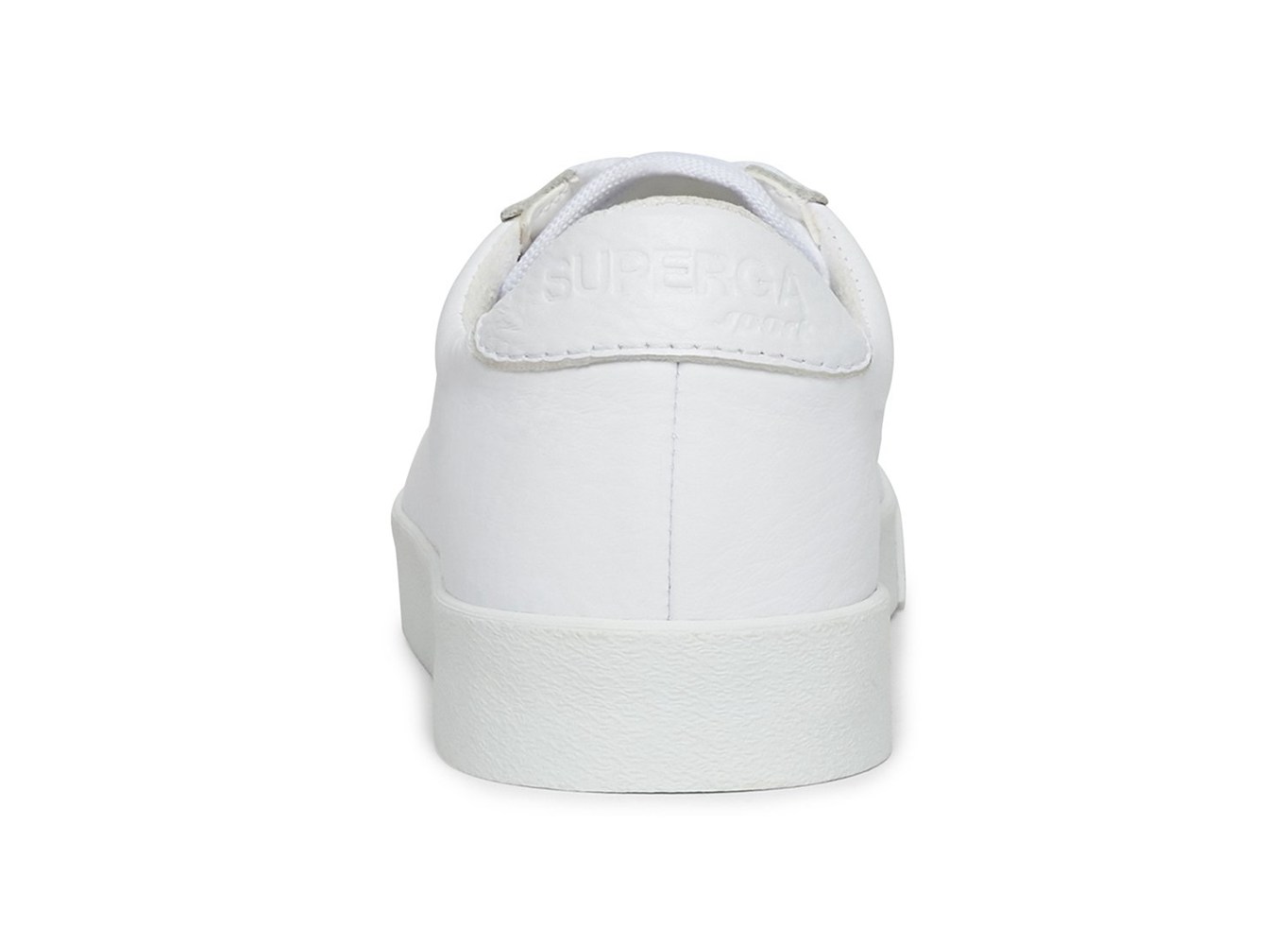 Zapatillas Superga Mujer Blancas - 2843 Club S Full Comfort Cuero - 806179ASR